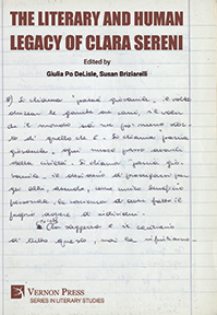 Cover for The Literary and Human Legacy of Clara Sereni