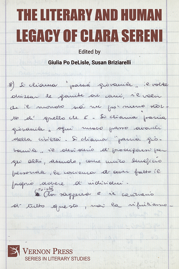 Cover for The Literary and Human Legacy of Clara Sereni